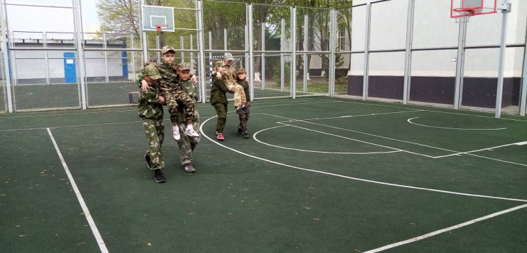 Муниципальный этап военно-патриотической игры «Зарница 2.0».